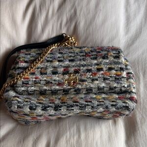 Tory Burch Colorful Tweed Crossbody Bag